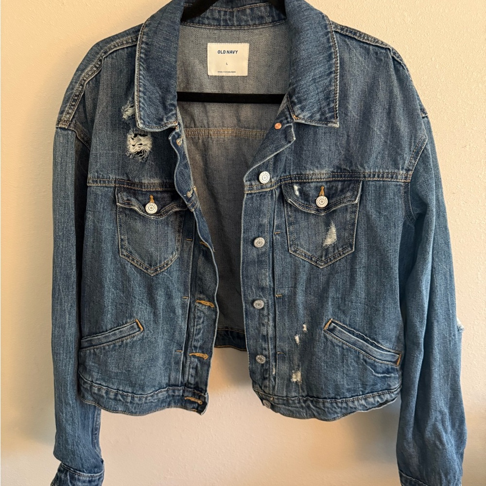 Old Navy Women's Blue Denim Jacket
